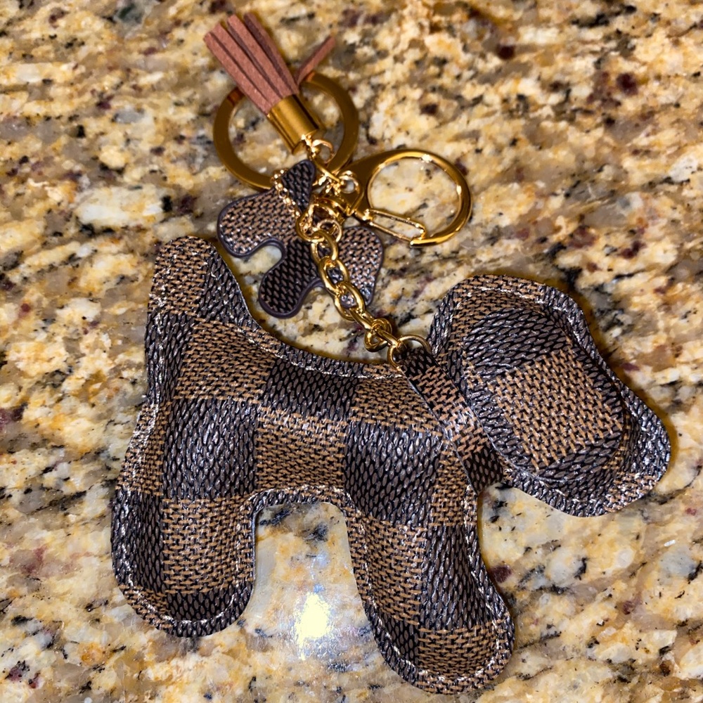 Keychain with tassel